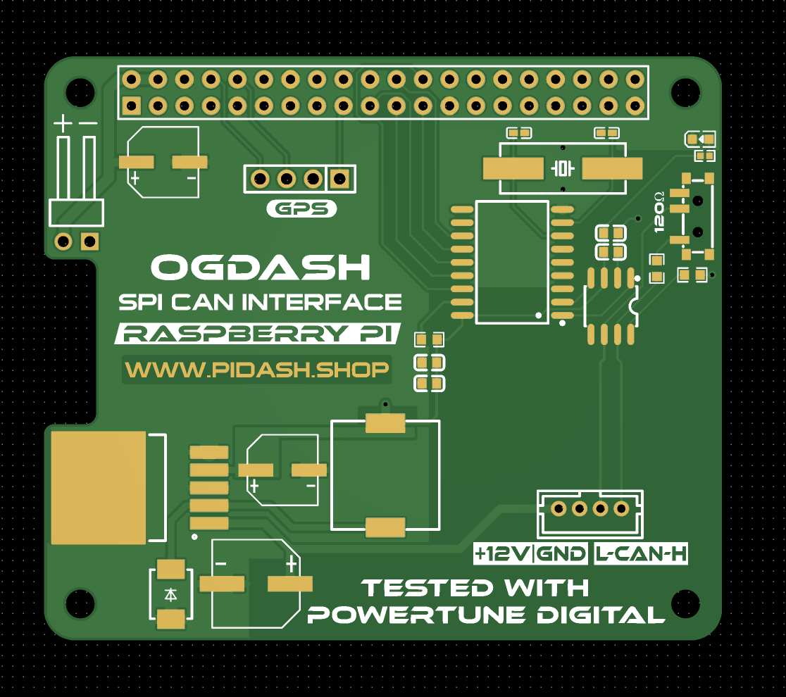 CAN Shield for Raspberry Pi